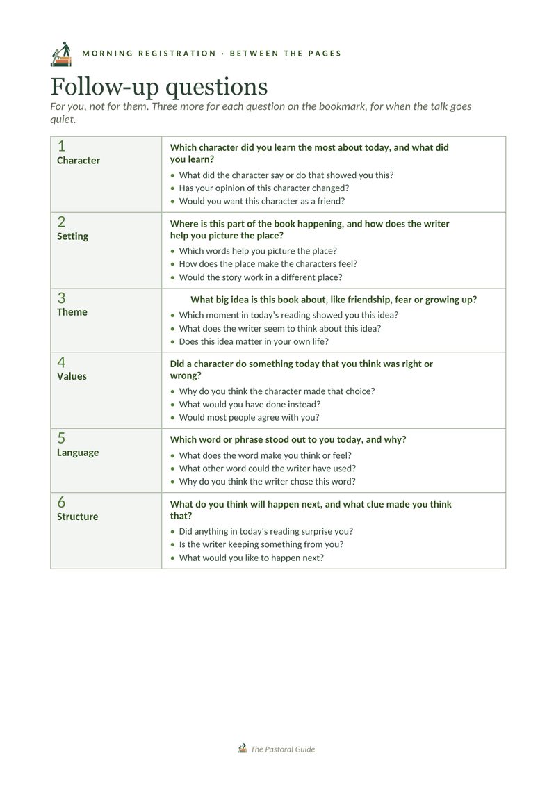 Follow-up questions