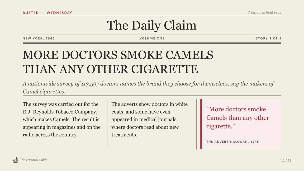 A front page