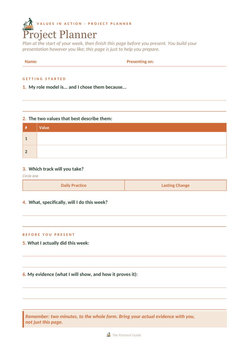 Page one of the pack