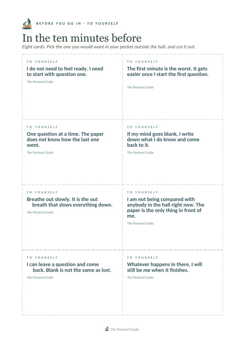 Page two of the pack